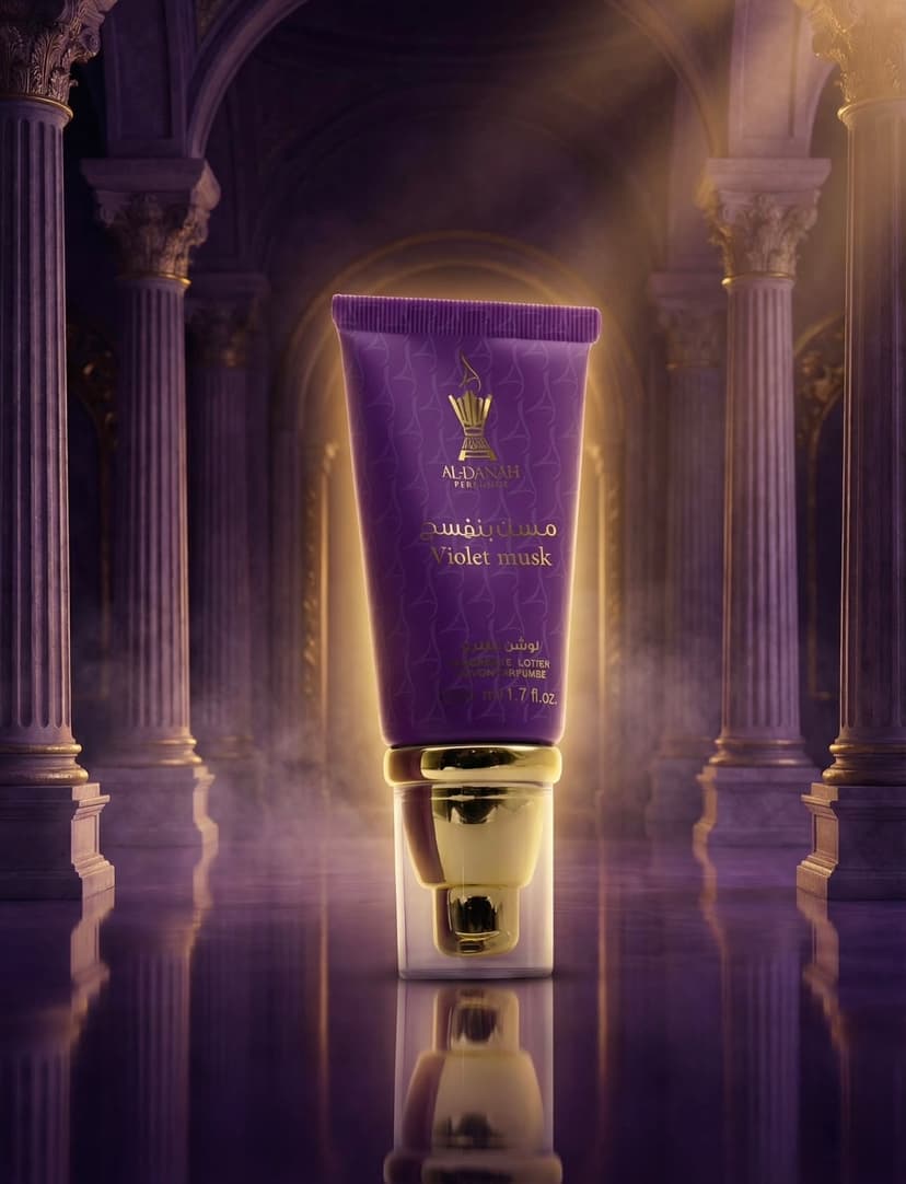 مسك البنفسج لوشن عطري